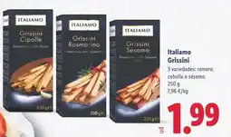 Lidl ITALIAMO Grissini oferta
