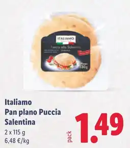 Lidl ITALIAMO Pan plano Puccia Salentina oferta