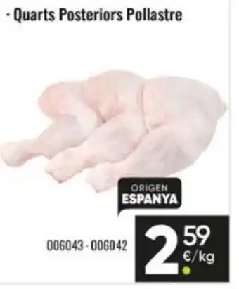 Family Cash Quarts Posteriors Pollastre oferta