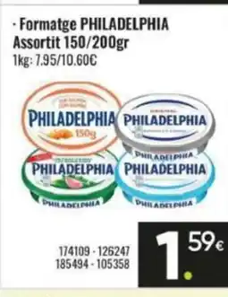 Family Cash PHILADELPHIA Formatge Assortit oferta