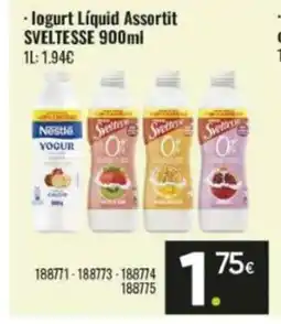 Family Cash SVELTESSE logurt Líquid Assortit oferta