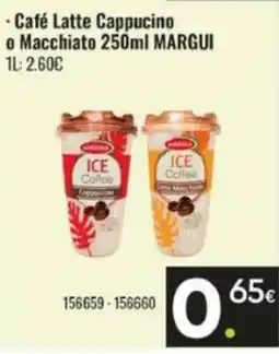Family Cash MARGUI Café Latte Cappucino o Macchiato oferta