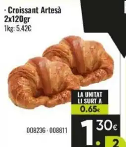 Family Cash Croissant Artesà oferta