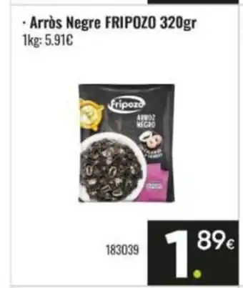 Family Cash FRIPOZO Arròs Negre oferta