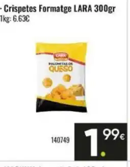 Family Cash LARA Crispetes Formatge oferta