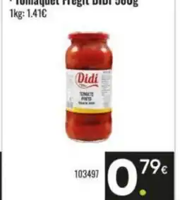 Family Cash DIDI Tomàquet Fregit oferta