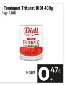 Family Cash DIDI Tomàquet Triturat oferta