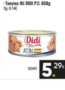 Family Cash DIDI Tonyina Oli oferta
