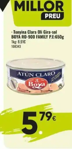 Family Cash BOYA Tonyina Clara Oli Gira-sol oferta