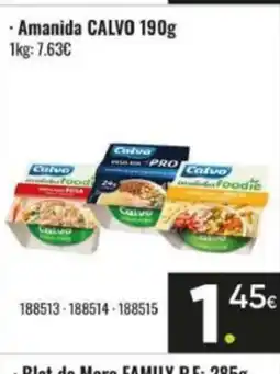 Family Cash CALVO Amanida oferta