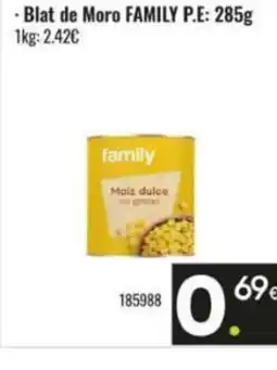 Family Cash FAMILY Blat de Moro oferta
