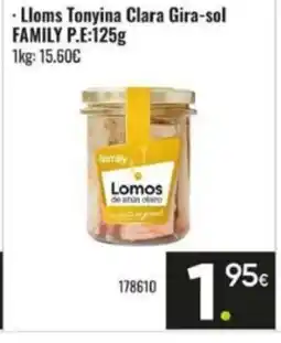 Family Cash FAMILY Lloms Tonyina Clara Gira-sol oferta
