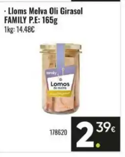 Family Cash FAMILY Lloms Melva Oli Girasol oferta