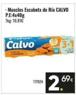 Family Cash CALVO Musclos Escabetx de Ría oferta