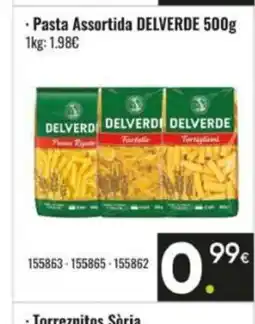 Family Cash DELVERDE Pasta Assortida oferta