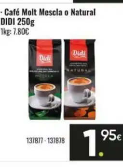Family Cash DIDI Café Molt Mescla o Natural oferta