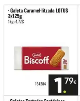 Family Cash LOTUS Galeta Caramel-litzada oferta