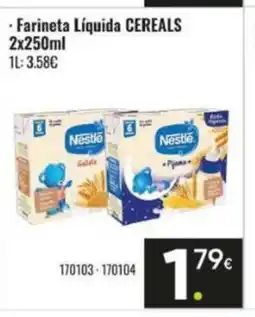 Family Cash CEREALS Farineta Líquida oferta