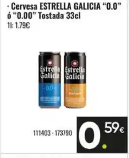 Family Cash ESTRELLA GALICIA Cerveza oferta