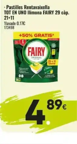 Family Cash FAIRY Pastilles Rentavaixella oferta