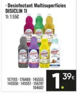 Family Cash DISICLIN Desinfectant Multisuperfícies oferta