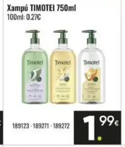 Family Cash TIMOTEI Xampú oferta