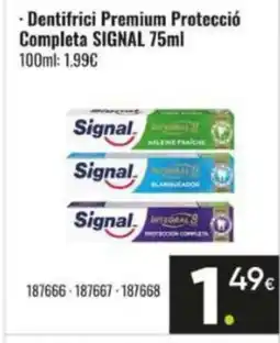 Family Cash SIGNAL Dentifrici Premium Protecció oferta