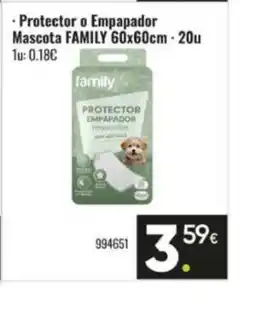 Family Cash FAMILY Protector o Empapador Mascota oferta