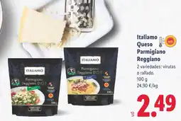 Lidl ITALIAMO Queso Parmigiano Reggiano oferta
