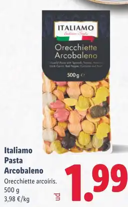 Lidl ITALIAMO Pasta Arcobaleno oferta