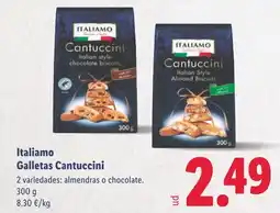Lidl ITALIAMO Galletas Cantuccini oferta