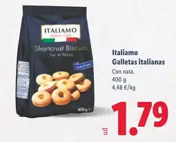 Lidl ITALIAMO Galletas italianas oferta