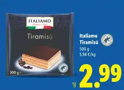 Lidl ITALIAMO Tiramisù oferta