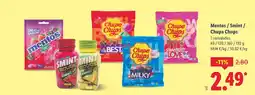 Lidl Mentos / Smint / Chupa Chups oferta