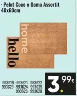 Family Cash Pelut Coco o Goma Assortit 40x60cm oferta
