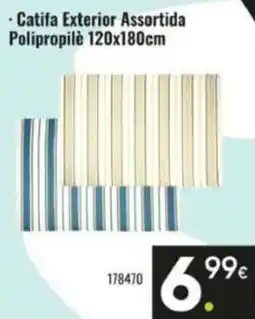 Family Cash Catifa Exterior Assortida Polipropilè 120x180cm oferta