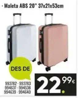 Family Cash Maleta ABS 20" 37x21x53cm oferta