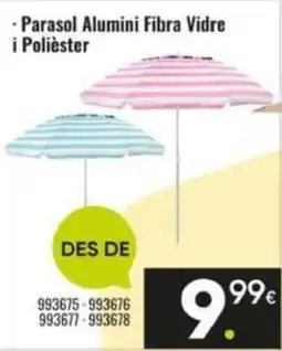 Family Cash Parasol Alumini Fibra Vidre i Polièster oferta