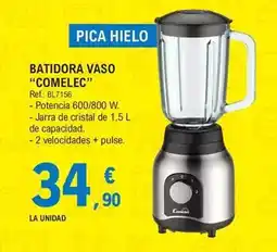 E.Leclerc Comelec - batidora vaso oferta
