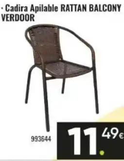 Family Cash Cadira apilable rattan balcony verdoor oferta