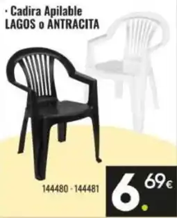 Family Cash Cadira apilable lagos o antracita oferta