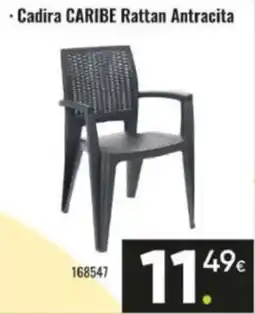 Family Cash Cadira caribe rattan antracita oferta