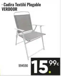 Family Cash Cadira textile plegable verdoor oferta