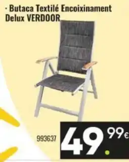 Family Cash Butaca textile encoixinament delux verdoor oferta