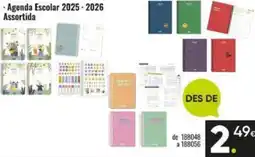 Family Cash Agenda Escolar 2025 2026 Assortida oferta