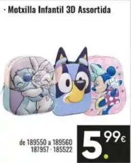 Family Cash Motxilla Infantil 3D Assortida oferta