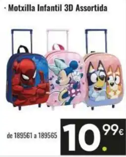 Family Cash Motxilla Infantil 3D Assortida oferta