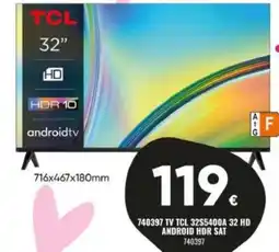 Family Cash TLC 740397 tv 32s5400a 32 hd android hdr sat oferta