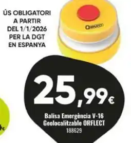 Family Cash ORFLECT Balisa emergència v-16 geolocalitzable oferta