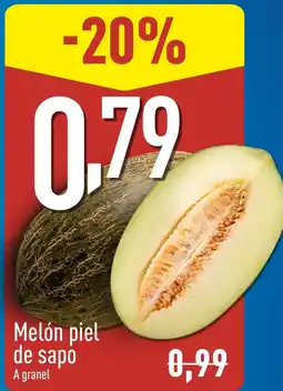 ALDI Melón piel de sapo oferta